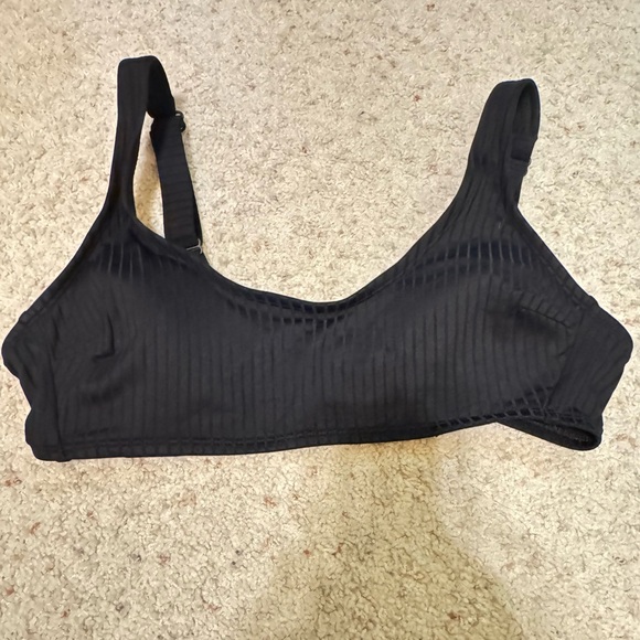 Kona Sol Swimsuit Top Black Size Medium - Picture 1 of 2